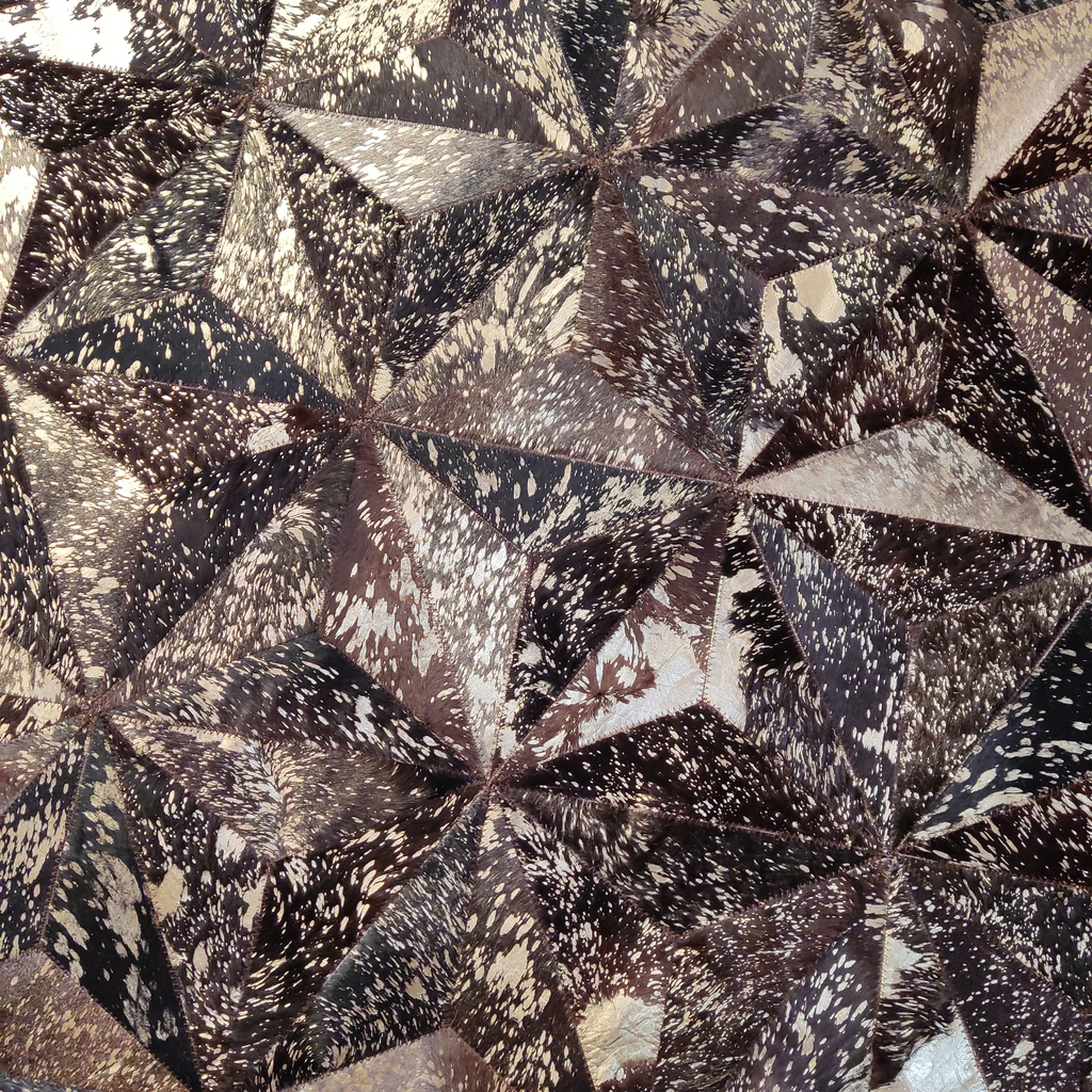 Tapete Estrellas negro destellos oro