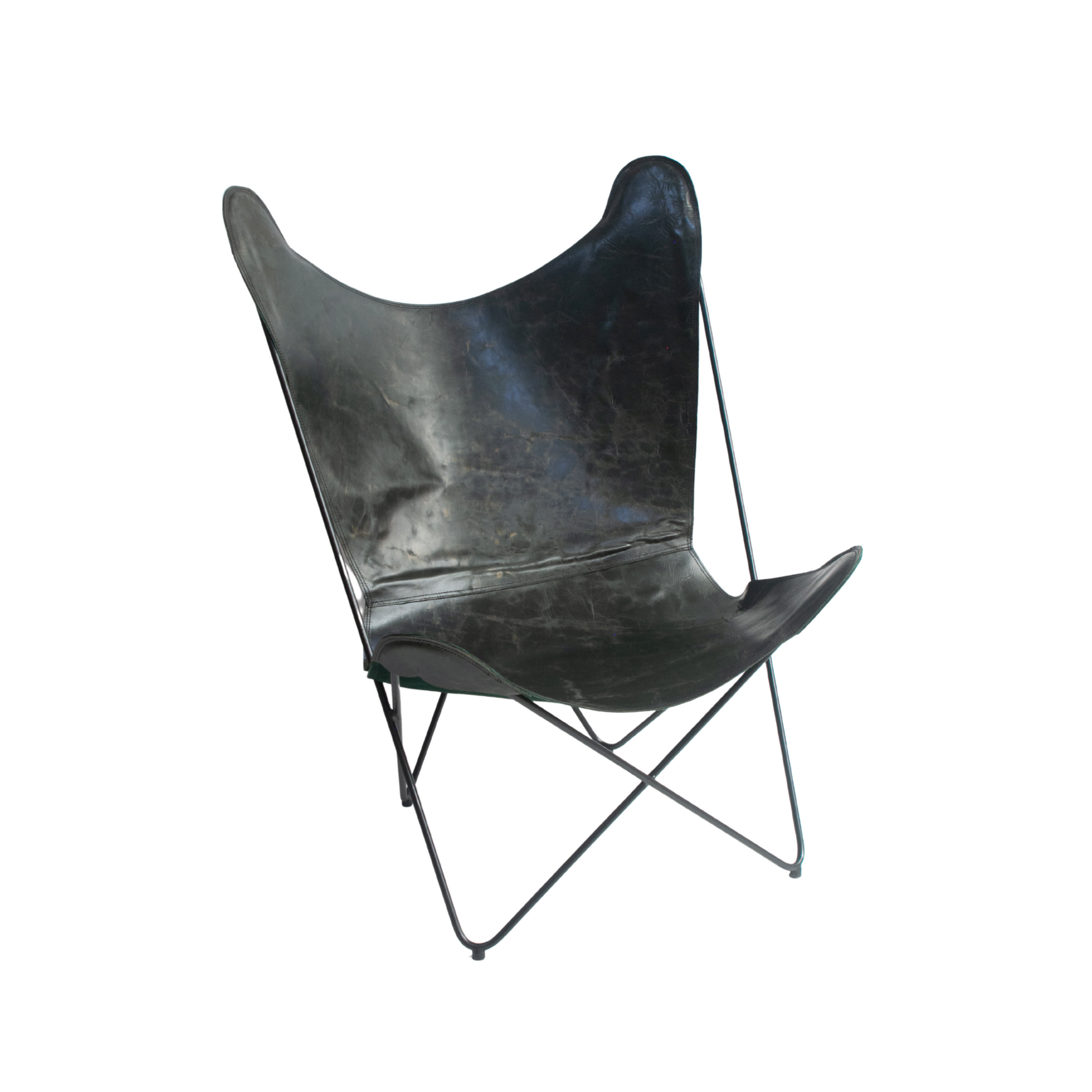 Silla mariposa verde cera