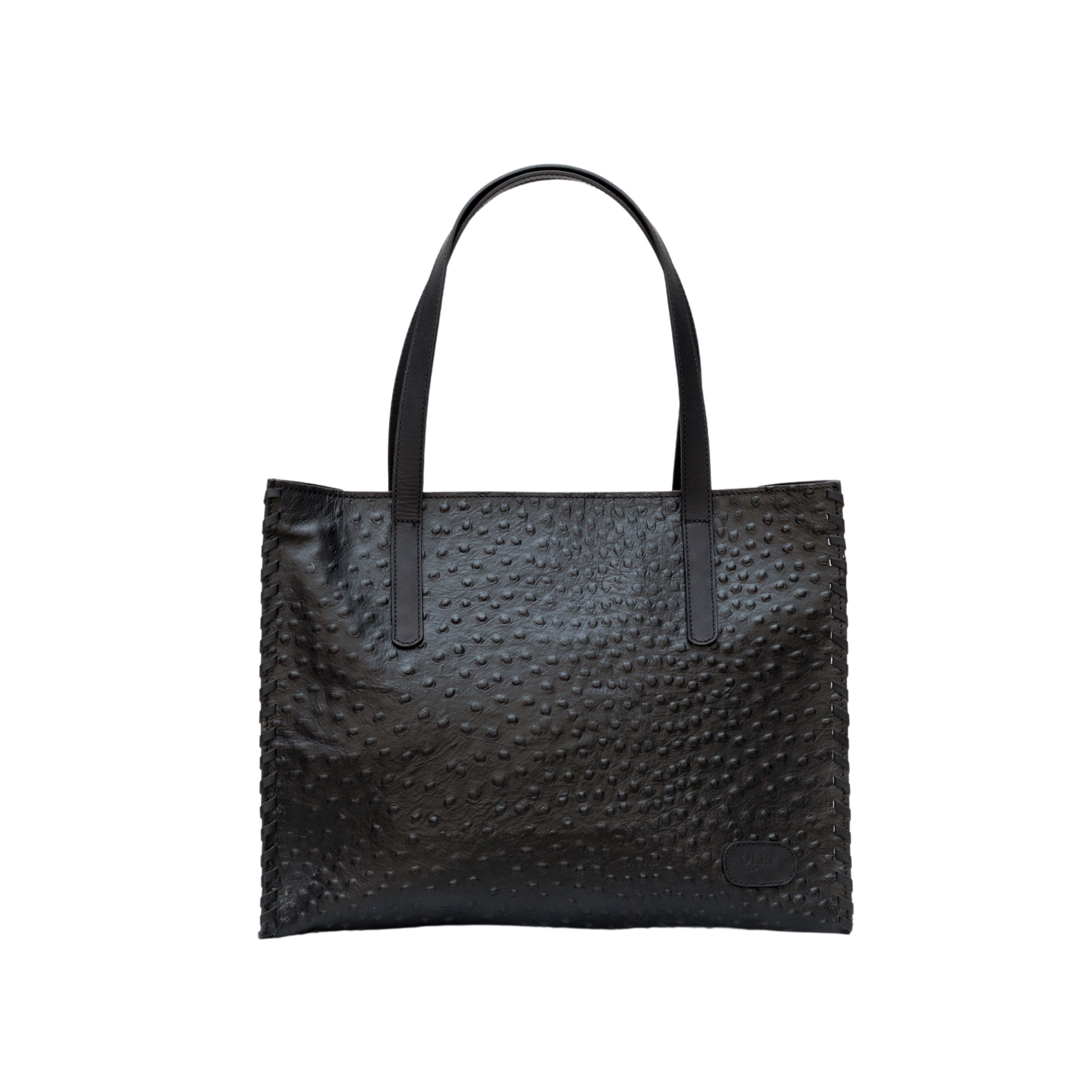 Bolsa Ara avestruz negra
