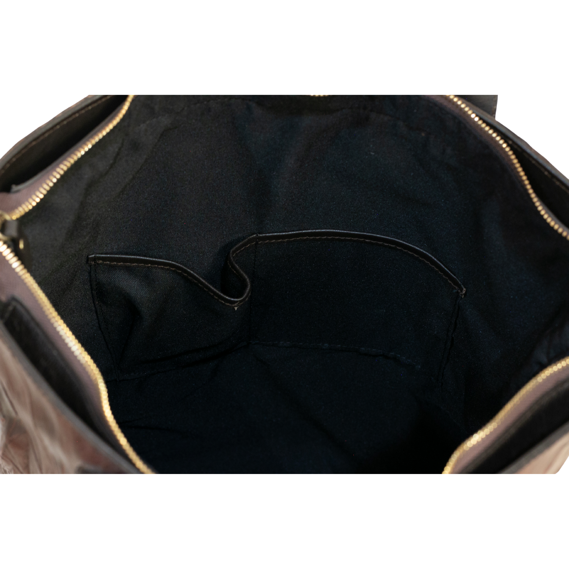 Bolsa Acuario arrugada café