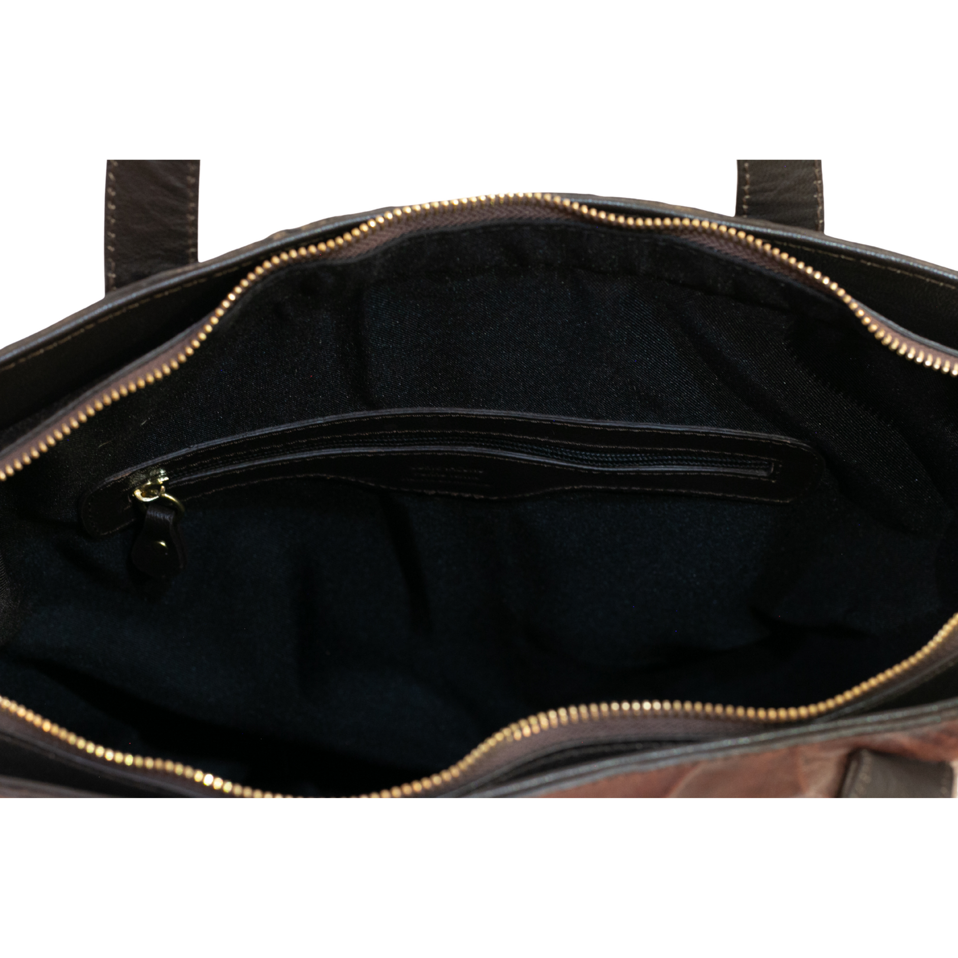 Bolsa Acuario arrugada café