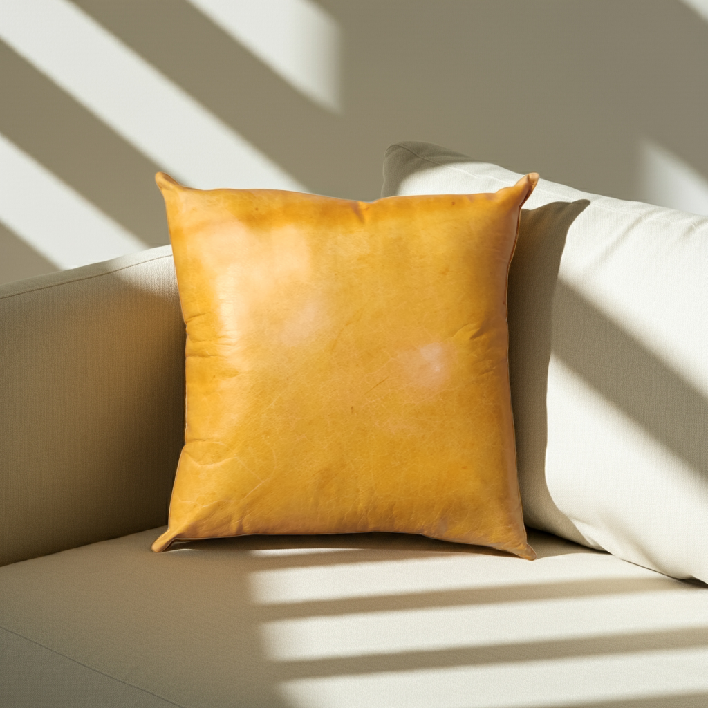 Cojín Amarillo 45 x 45 cm